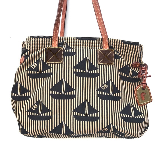 Dooney & Bourke Handbags - DOONEY & BOURKE sailboat canvas shoulder bag